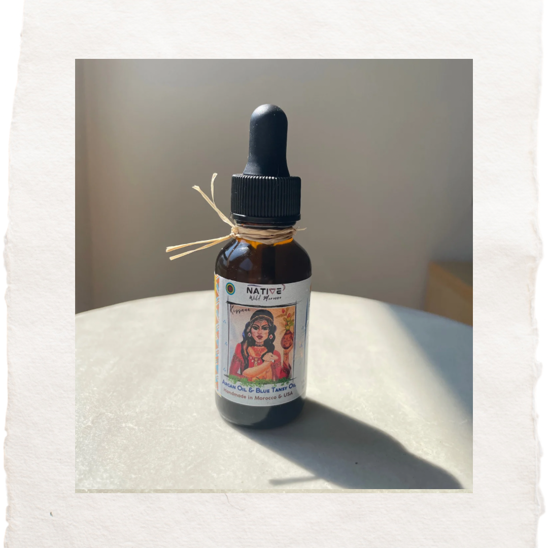 100% Organic Argan Oil & Blue Tansy Oil