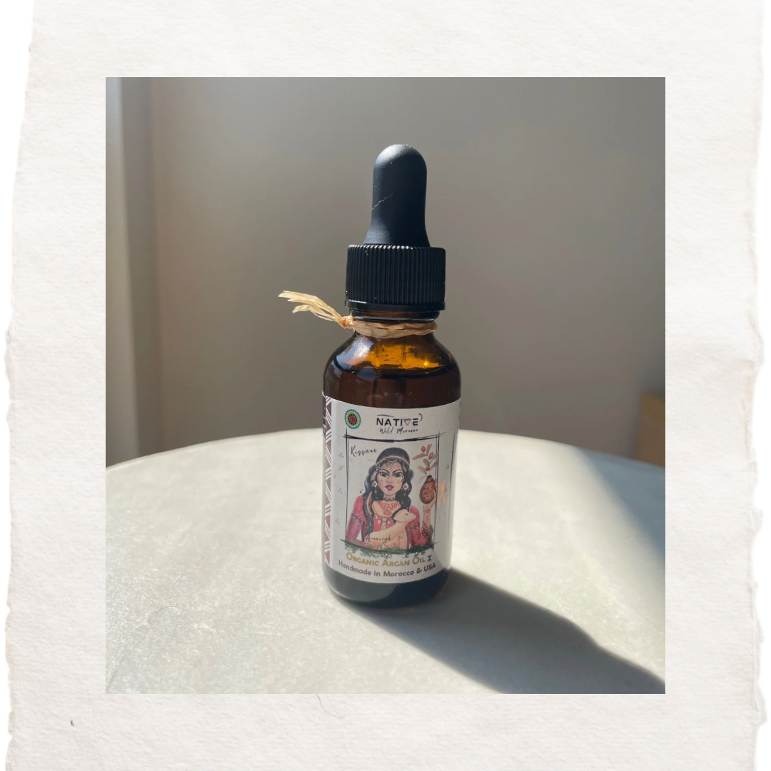 100% Organic Argan + Plant-Based Collagen Oil