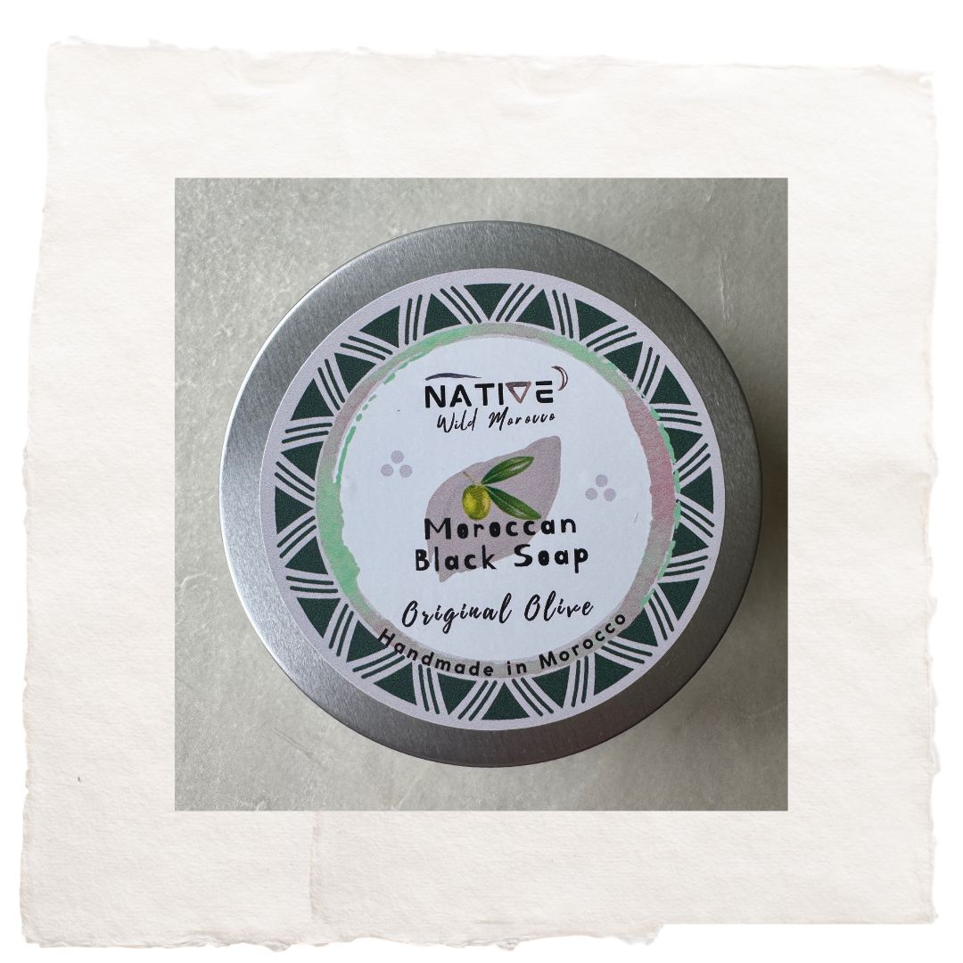 Moroccan Black Soap - Original Olive Oil