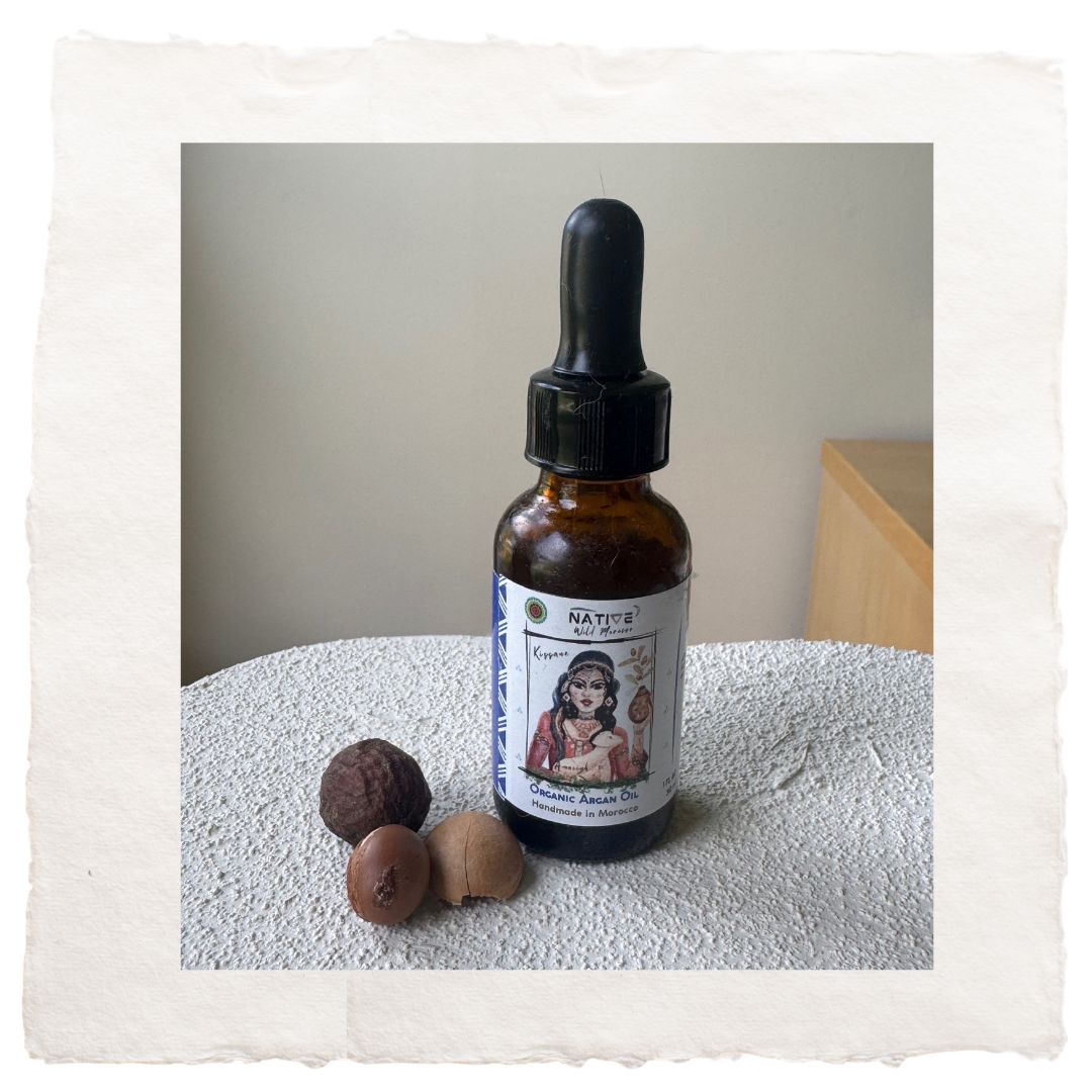 100% Organic, Cold-Pressed Argan Oil