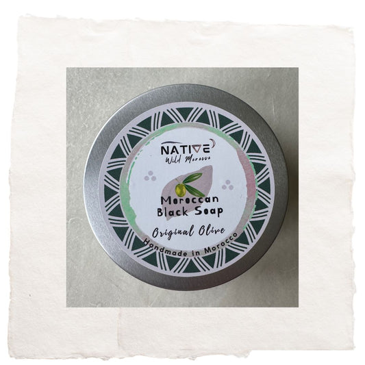 Moroccan Black Soap - Original Olive Oil